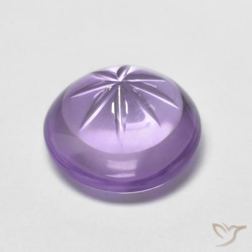 Ametista Violeta médio Natural 4.83ct, Redondo, Transparente