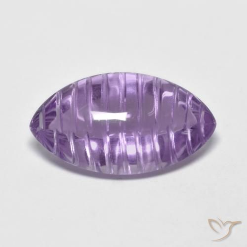 5.46ct Natural Violeta médio Ametista, Marquesa, Transparente