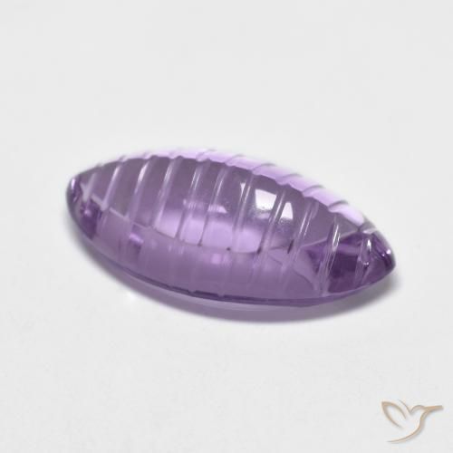 Ametista Violeta médio Natural 5.46ct, Marquesa, Transparente