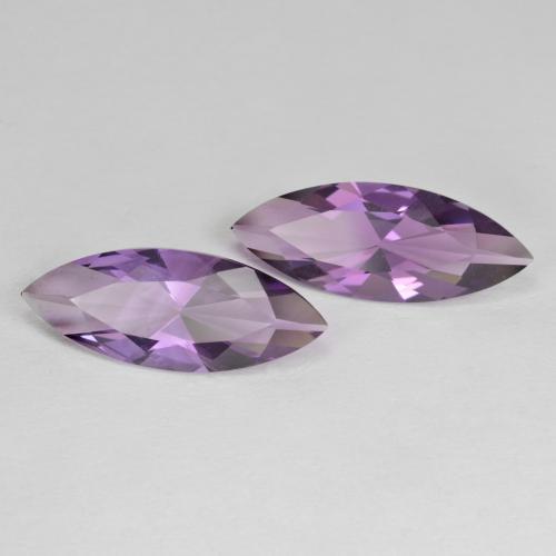 Pedras preciosas de ametista roxo natural de 5,59 ct, marquise, VVS-VS