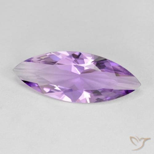 Ametista Violeta médio Natural 2.61ct, Marquesa, VVS-VS