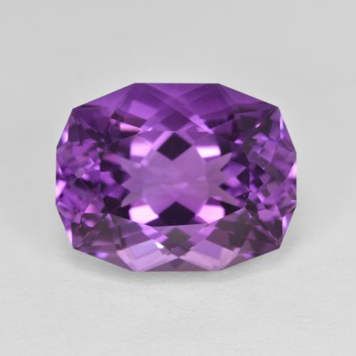 Ametista violeta natural 7,02ct, forma extravagante, VVS