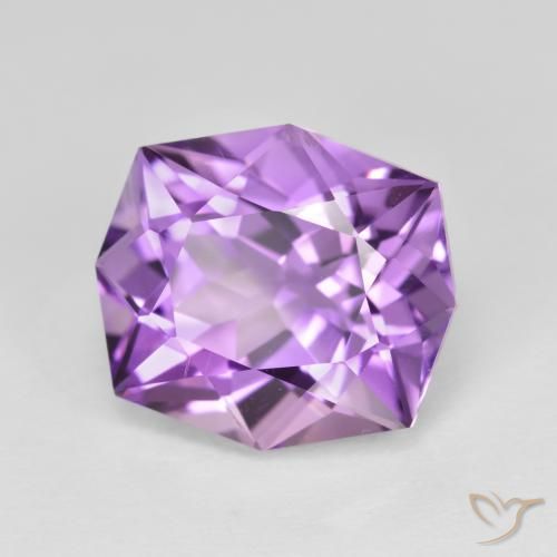 Ametista íris violeta Natural 5.33ct, Chique, VVS