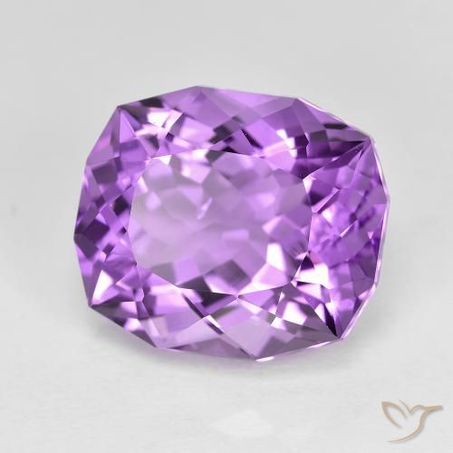 Ametista Violeta Púrpura Natural 6.92ct, Chique, VVS-VS