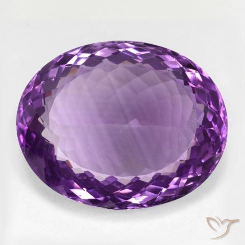 25.96ct Natural Violeta médio Ametista, oval, VVS-VS, Photo A