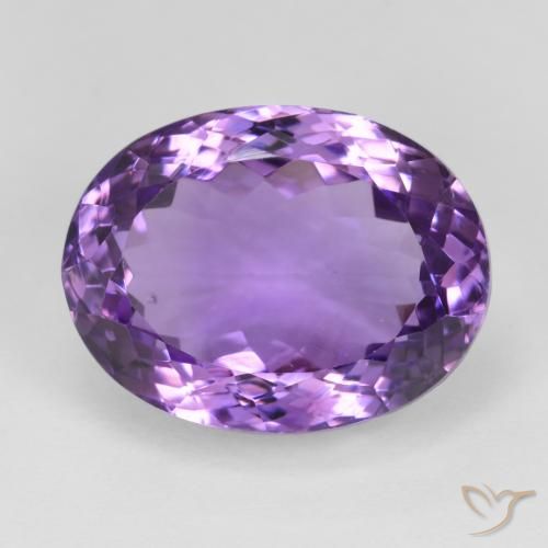 20.84ct Natural Violeta Vívido Ametista, oval, VS