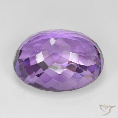 Ametista Violeta Vívido Natural 20.84ct, oval, VS