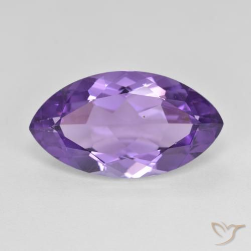 6.50ct Natural Violeta médio Ametista, Marquesa, VS