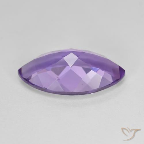Ametista Violeta médio Natural 6.50ct, Marquesa, VS