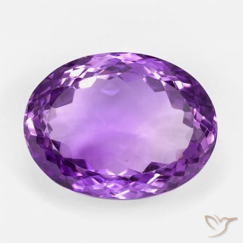21.03ct Natural Violeta Intenso Ametista, oval, VVS