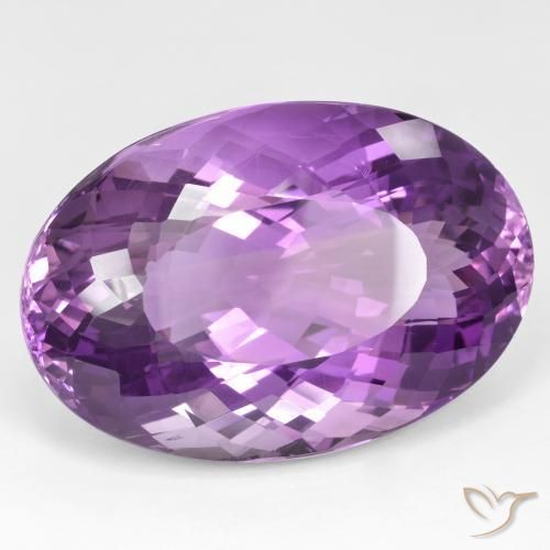 Ametista Violeta médio Natural 114.96ct, oval, VVS