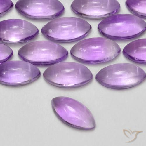 0.19ct Natural Violeta Rosado Médio Ametista, Marquesa, Transparente