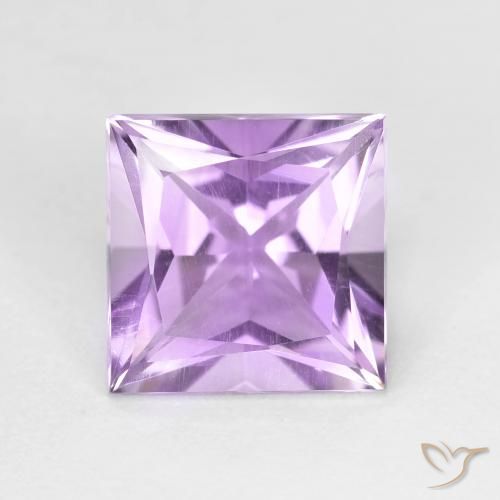 Ametista íris violeta Natural 2.11ct, Quadrado, VS