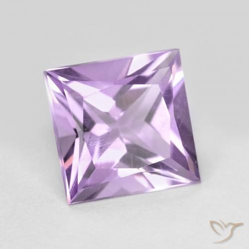 Ametista íris violeta Natural 1.98ct, Quadrado, VS