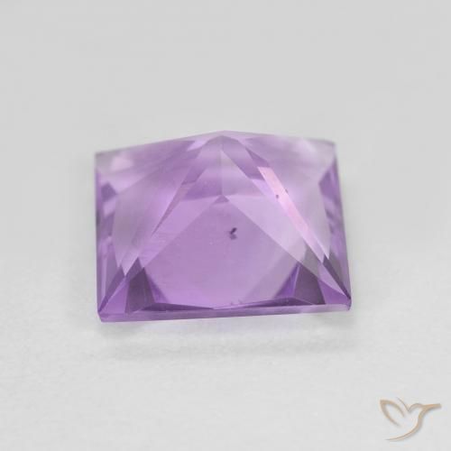 Ametista íris violeta Natural 1.98ct, Quadrado, VS