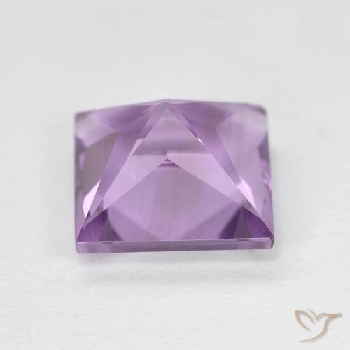Ametista Violeta rosado Natural 2.30ct, Quadrado, VS
