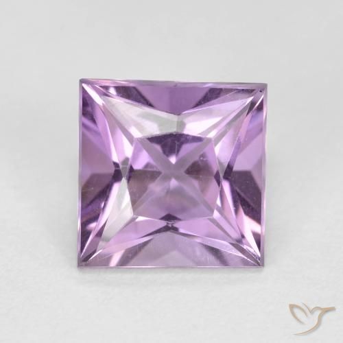 1.96ct Natural Violeta Púrpura Ametista, Quadrado, VVS-VS