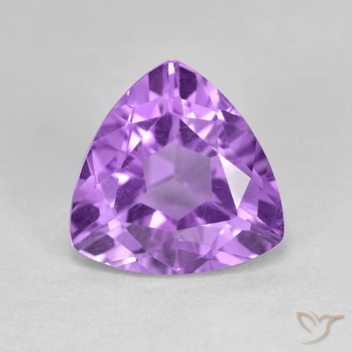3.13ct Natural Violeta Profundo Ametista, Trilhão, VS