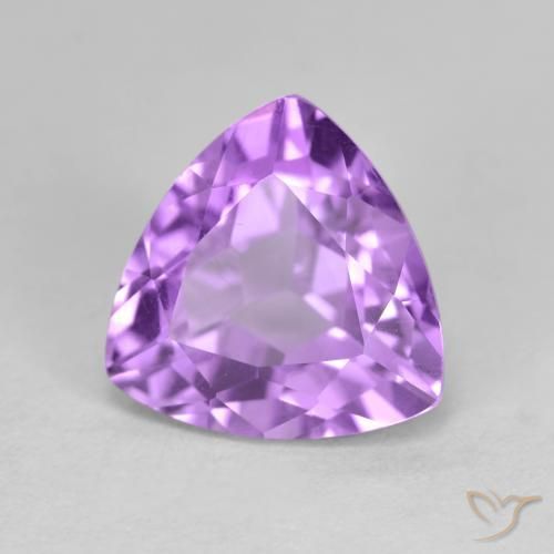 Ametista Violeta Profundo Natural 3.13ct, Trilhão, VS