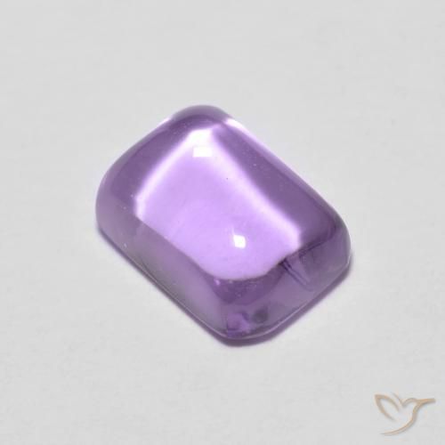 1.26ct Natural Profundo Iris Violeta Ametista, Corte Esmeralda, Transparente