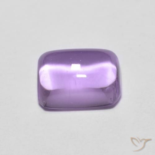Ametista Profundo Iris Violeta Natural 1.26ct, Corte Octógono / Esmeralda, Transparente