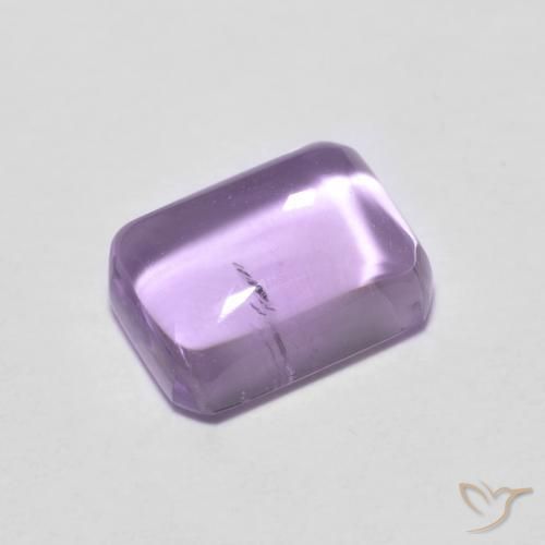 Ametista Violeta claro Natural 1.26ct, Corte Octógono / Esmeralda, Transparente
