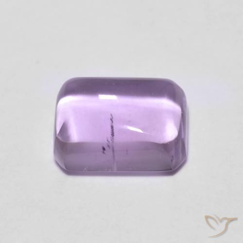 Ametista Violeta claro Natural 1.26ct, Corte Octógono / Esmeralda, Transparente