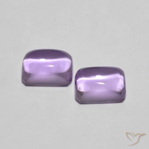 Pedras preciosas de Ametista Violeta médio natural de 2.24 ct, Corte Octógono / Esmeralda, Transparente