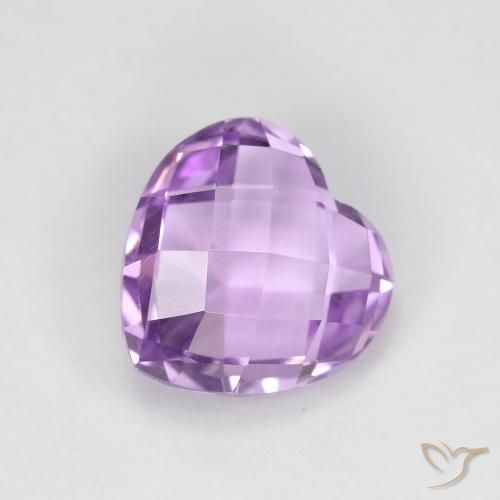 Ametista íris violeta Natural 1.89ct, Coração, VVS