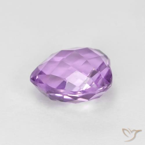 Ametista Violeta rosa médio Natural 1.89ct, Coração, VVS