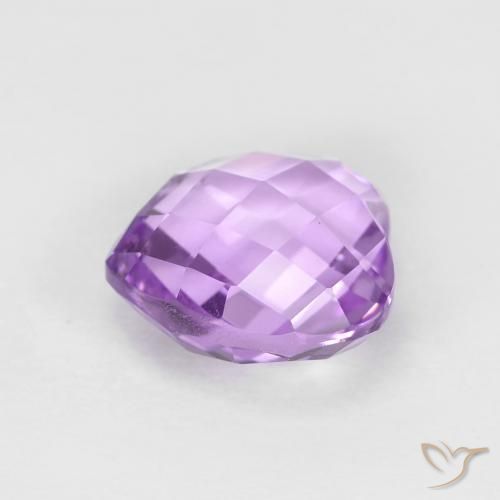 Ametista Violeta rosado Natural 2.11ct, Coração, VVS