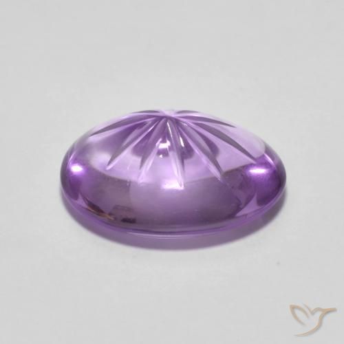Ametista Violeta médio Natural 4.25ct, oval, Transparente