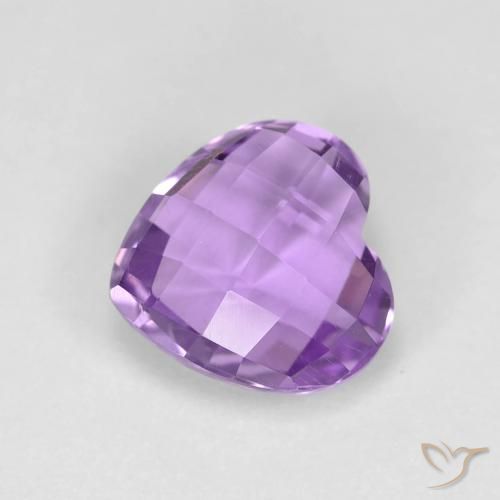 Ametista íris violeta Natural 1.96ct, Coração, VVS
