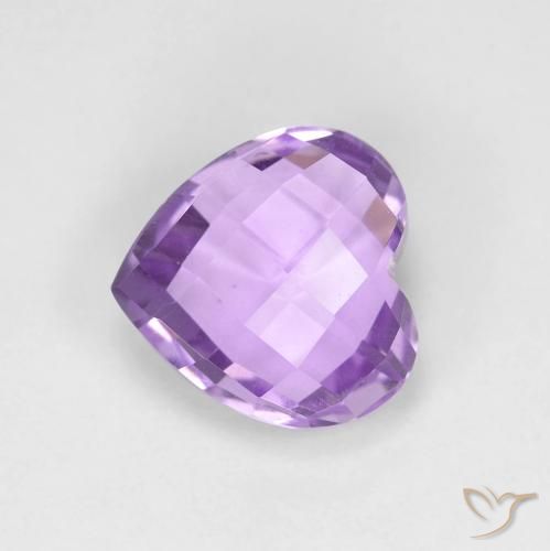 1.95ct Natural Violeta médio Ametista, Coração, VVS