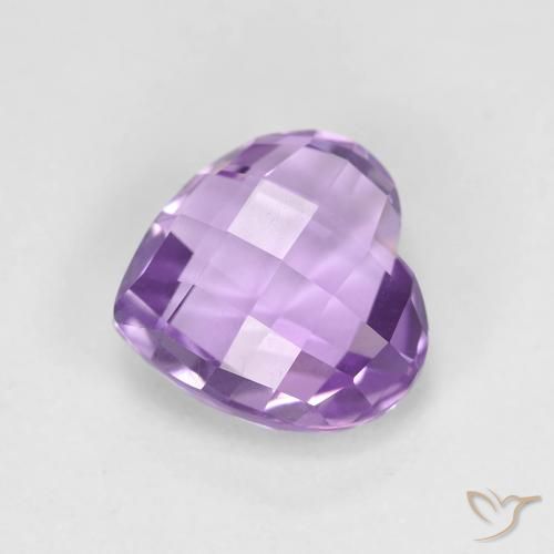 1.97ct Natural Violeta médio Ametista, Coração, VVS
