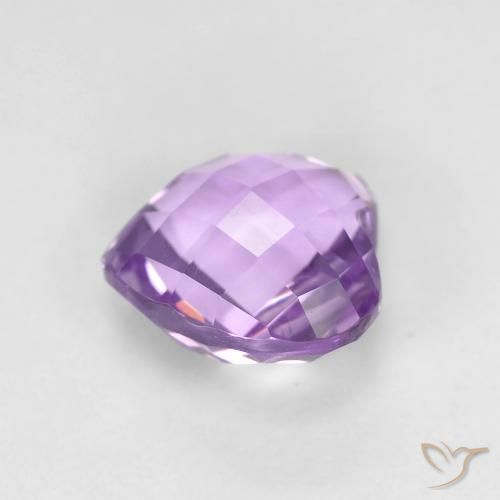 Ametista Violeta médio Natural 1.97ct, Coração, VVS