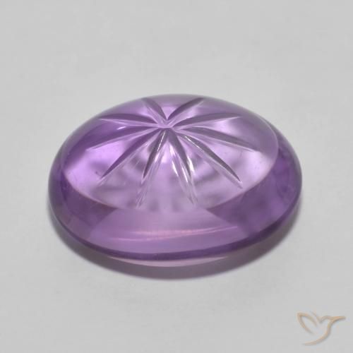 Ametista Violeta médio Natural 9.42ct, oval, Transparente