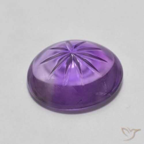 Ametista Violeta Vívido Natural 5.92ct, oval, Transparente