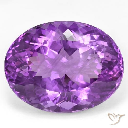 49.66ct Natural Violeta Intenso Ametista, oval, VS