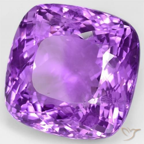 Ametista Violeta Intenso Natural 70.78ct, Almofada, VS