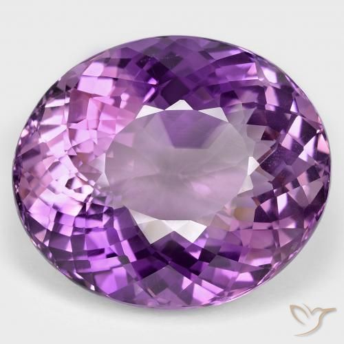 82.02ct Natural Rosa Vivo Violeta Ametista, oval, VVS
