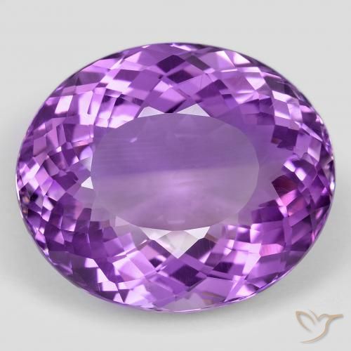 62.72ct Natural Violeta Vívido Ametista, oval, VVS-VS