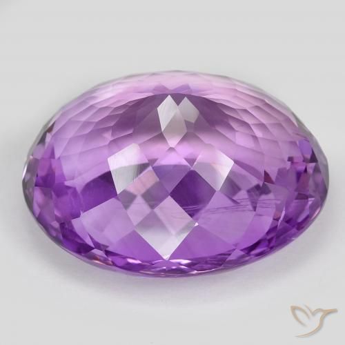 Ametista Violeta Vívido Natural 62.72ct, oval, VVS-VS