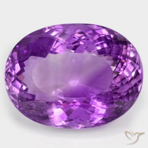 104.56ct Natural Violeta Intenso Ametista, oval, VS