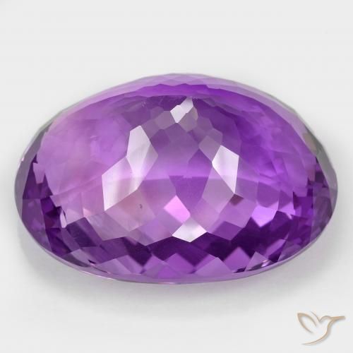 Ametista Violeta Intenso Natural 104.56ct, oval, VS