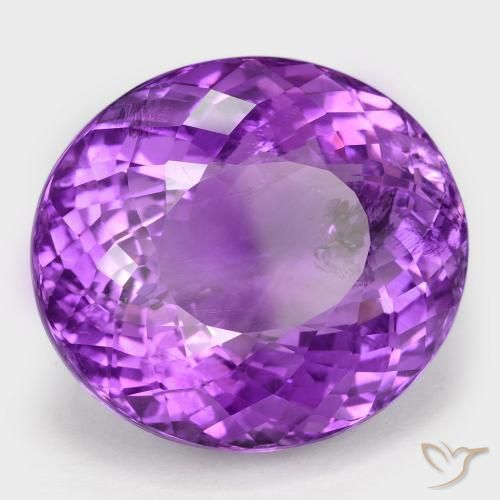 Ametista Violeta Intenso Natural 58.32ct, oval, VS