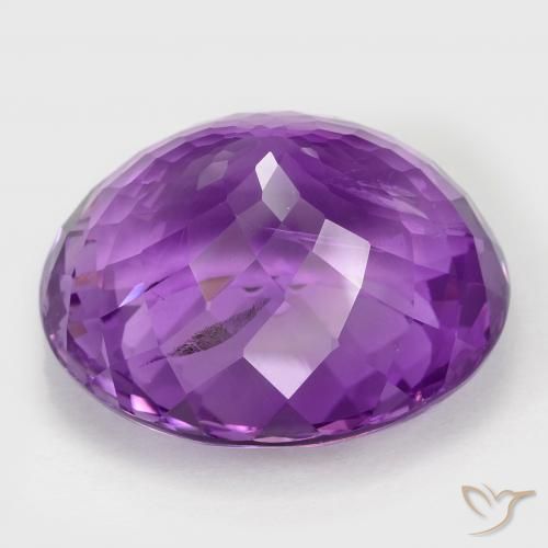 Ametista Violeta Intenso Natural 58.32ct, oval, VS