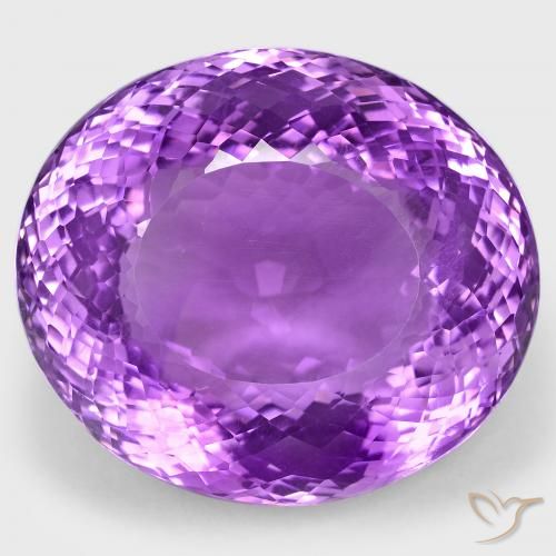 108.70ct Natural Violeta Intenso Ametista, oval, VS
