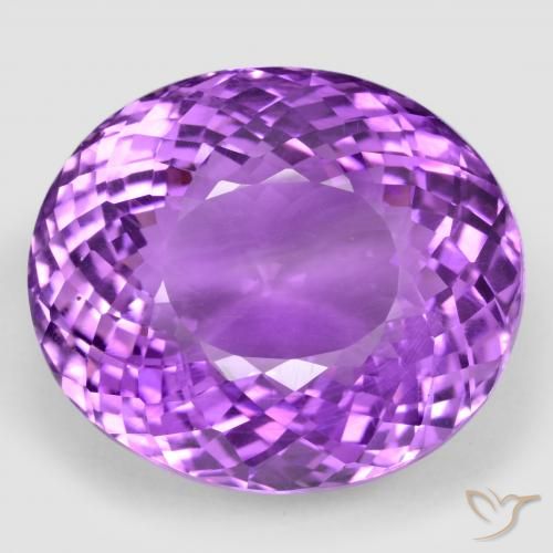73.50ct Natural Violeta Púrpura Ametista, oval, VVS-VS
