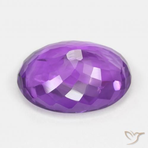 Ametista Violeta Intenso Natural 15.41ct, oval, VS